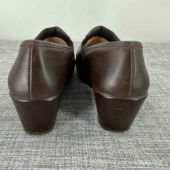 JBU Jambu Cordoba Slip on Clogs Shoes US 7 M Brown Leather Comfort - Picture 5 of 16